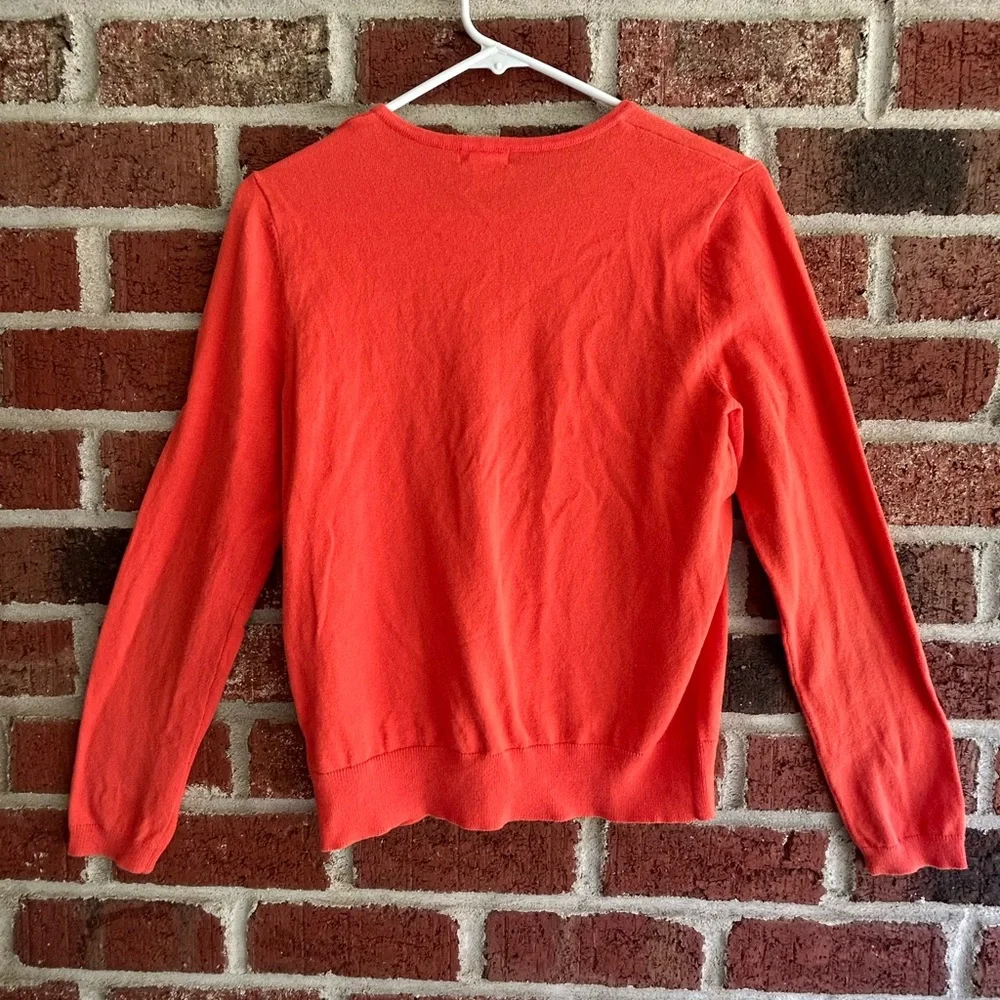 Joe Fresh Button Up Sweater
Womens Size Small Coral
Orange Cardigan Cotton
Blend_5